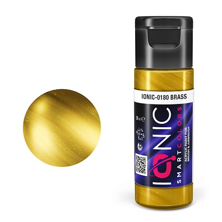 Tinta Metálica Acrílica BRASS - IONIC Smart Colors (20ml)
