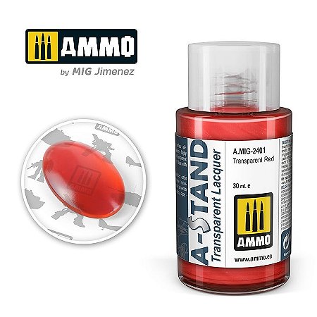 Verniz Transparente - RED - AMMO (30ml)