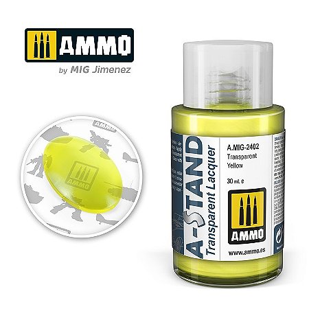 Verniz Transparente - YELLOW - AMMO (30ml)