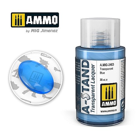 Verniz Transparente - BLUE - AMMO (30ml)