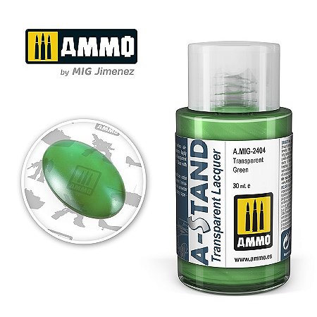 Verniz Transparente - GREEN - AMMO (30ml)