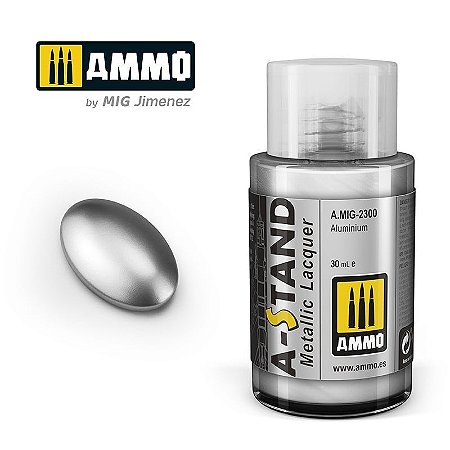 Tinta Metálica A-STAND - ALUMINIUM - AMMO (30ml)