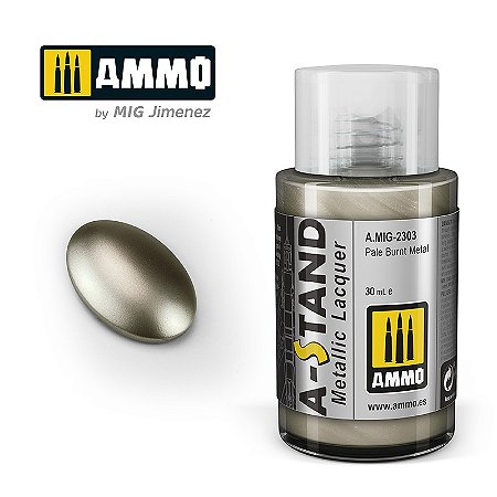 Tinta Metálica A-STAND - PALE BURNT METAL - AMMO (30ml)