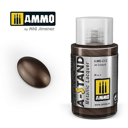 Tinta Metálica A-STAND - JET EXHAUST - AMMO (30ml)