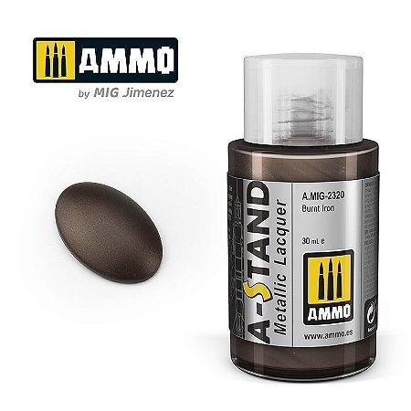 Tinta Metálica A-STAND - BURNT IRON - AMMO (30ml)