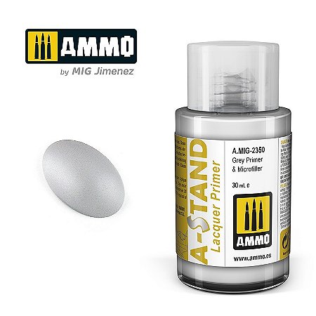 Primer A-STAND e Micro Preenchimento - GREY - AMMO (30ml)