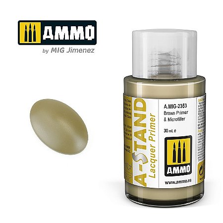 Primer A-STAND e Micro Preenchimento - BROWN - AMMO (30ml)