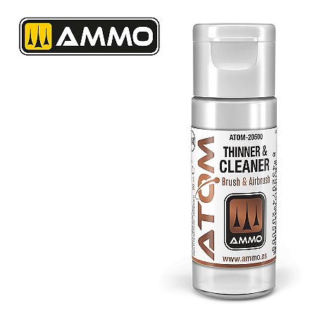 Thinner e Limpador ATOM - AMMO (20ml)