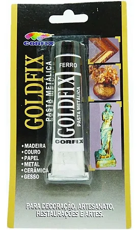Pasta Metálica Gold Fix - FERRO - Corfix (20ml)