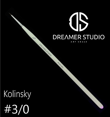 Pincel Kolinsky - Dreamer Studio - nº 3/0