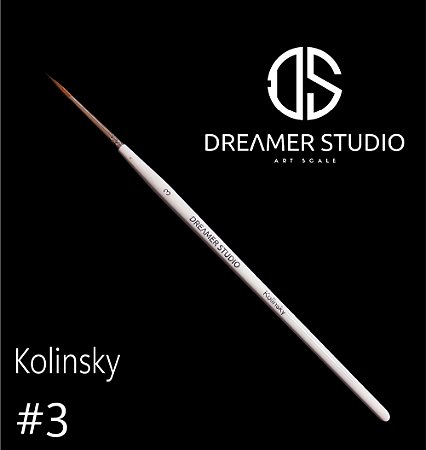 Pincel Kolinsky - Dreamer Studio - nº 3