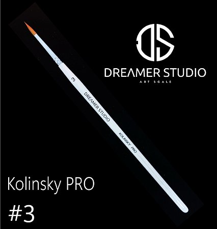 Pincel Kolinsky Pro - Dreamer Studio - nº 3