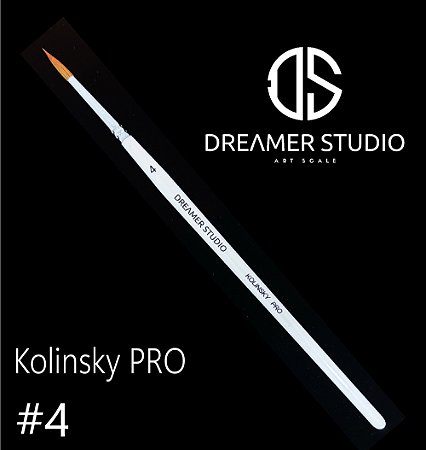 Pincel Kolinsky Pro - Dreamer Studio - nº 4