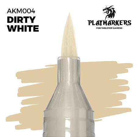 Marcador Acrílico Playmarker - DIRTY WHITE - AK Interactive