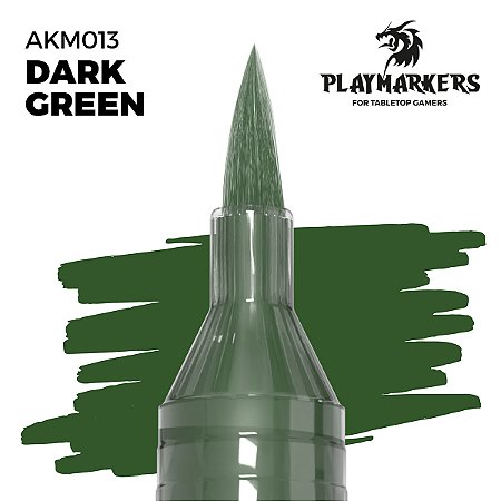 Marcador Acrílico Playmarker - DARK GREEN - AK Interactive