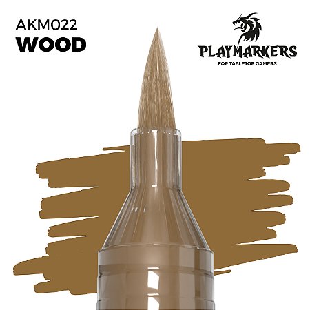 Marcador Acrílico Playmarker - WOOD - AK Interactive