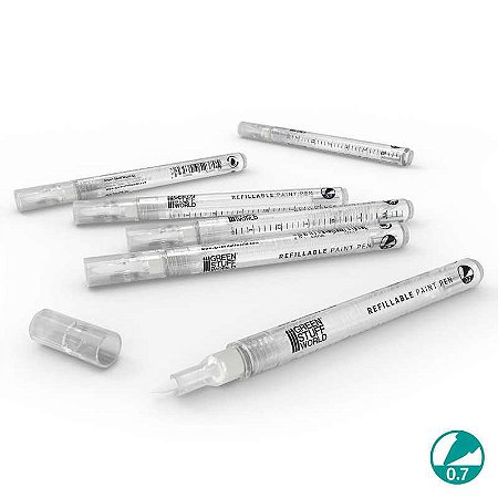 Marcador Recarregável 0,7mm - Green Stuff World (Box x6)