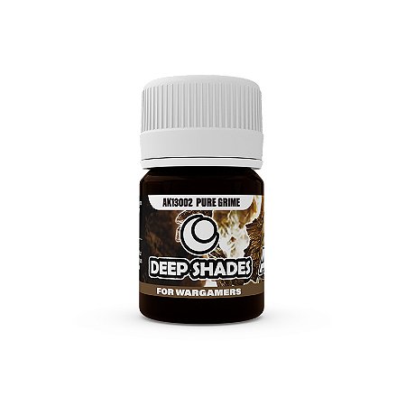 Wash Acrílico Deep Shade - PURE GRIME - AK Interactive (30ml)