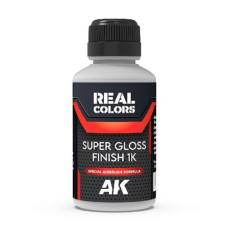 Verniz Real Colors Brilhante SUPER GLOSS FINISH 1K - AK Interactive (120ml)
