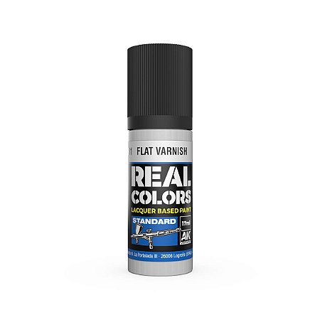 Verniz Real Colors FLAT (FOSCO) - AK Interactive (17ml)