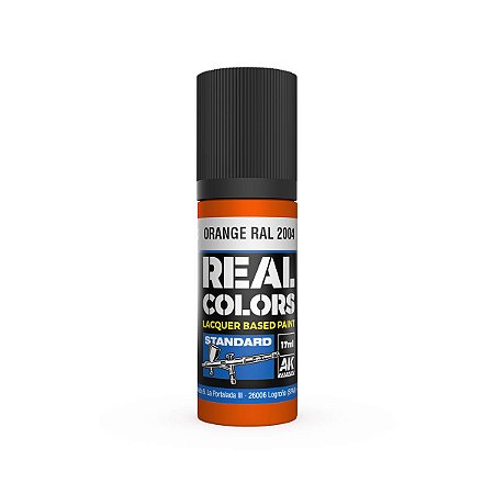 Tinta Laca Real Colors ORANGE RAL 2004 - AK Interactive (17ml)