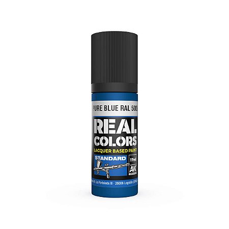 Tinta Laca Real Colors PURE BLUE RAL 5005 - AK Interactive (17ml)