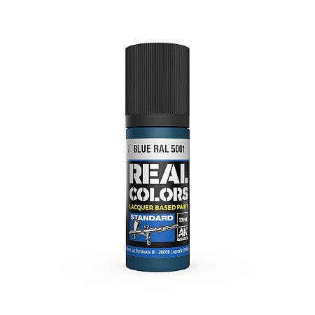 Tinta Laca Real Colors BLUE RAL 5001 - AK Interactive (17ml)