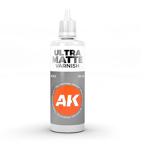 Verniz Acrílico ULTRA MATT (Ultra Fosco) - AK Interactive (60ml)