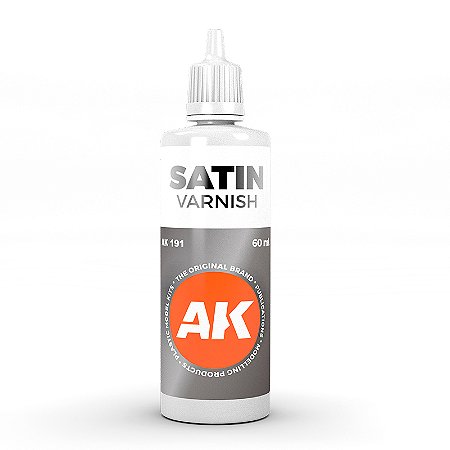 Verniz Acrílico SATIN (Semi-Brilho) - AK Interactive (60 ml)