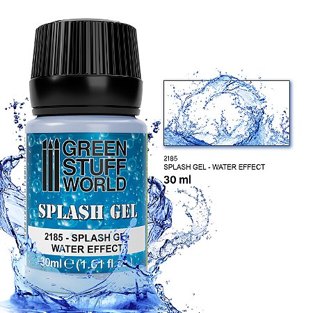 Efeito gel SPLASH de ÁGUA - Green Stuff World (30ml)
