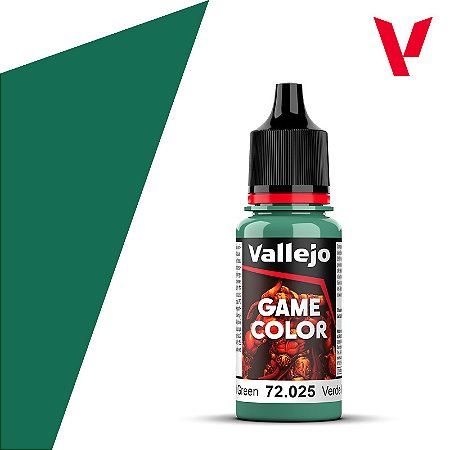 Tinta Acrílica Game Color FOUL GREEN - Vallejo (18ml)