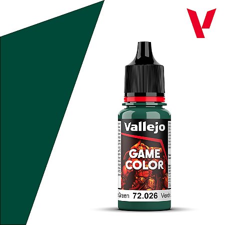 Tinta Acrílica Game Color JADE GREEN - Vallejo (18ml)