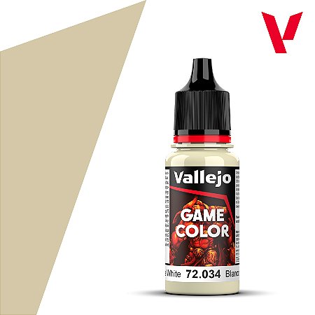 Tinta Acrílica Game Color BONE WHITE - Vallejo (18ml)