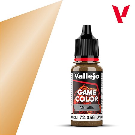 Tinta Metálica Game Color GLORIOUS GOLD - Vallejo (18ml)