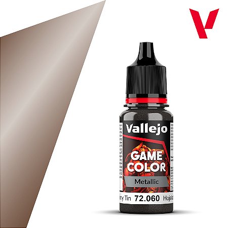 Tinta Metálica Game Color TINNY TIN - Vallejo (18ml)