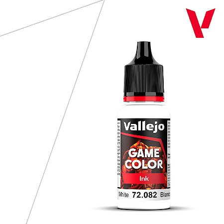 Tinta Acrílica Game Color WHITE INK - Vallejo (18ml)
