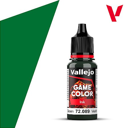 Tinta Acrílica Game Color GREEN INK - Vallejo (18ml)