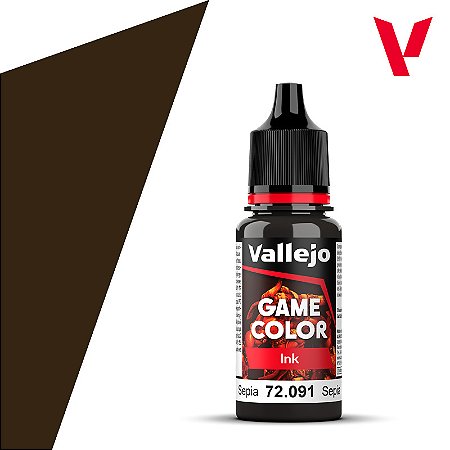 Tinta Acrílica Game Color SEPIA INK - Vallejo (18ml)