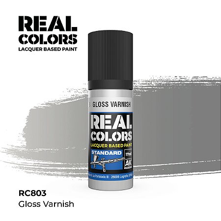 Verniz Real Colors (GLOSS) BRILHANTE - AK Interactive (17ml)