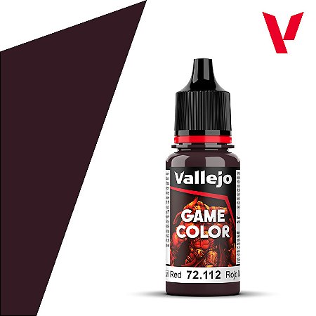 Tinta Acrílica Game Color EVIL RED - Vallejo (18ml)