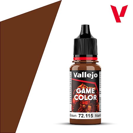 Tinta Acrílica Game Color GRUNGE BROWN - Vallejo (18ml)