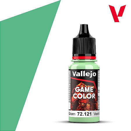 Tinta Acrílica Game Color GHOST GREEN - Vallejo (18ml)