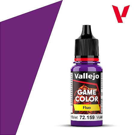 Tinta Acrílica Game Color FLUORESCENT VIOLET - Vallejo (18ml)