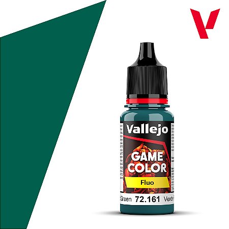 Tinta Acrílica Game Color FLUORESCENT COLD GREEN - Vallejo (18ml)