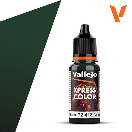 Tinta Acrílica Xpress Color LIZARD GREEN - Vallejo (18ml)
