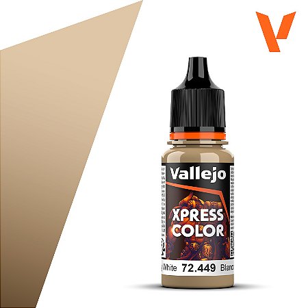Tinta Acrílica Xpress Color MUMMY WHITE - Vallejo (18ml)