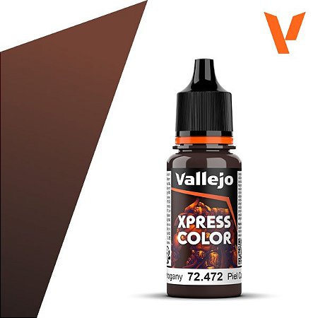 Tinta Acrílica Xpress Color MAHOGANY- Vallejo (18ml)