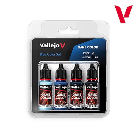 Conjunto Game Color BLUE - Vallejo (4x 18ml)