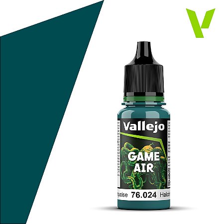 Tinta Acrílica Game Air TURQUOISE - Vallejo (18ml)