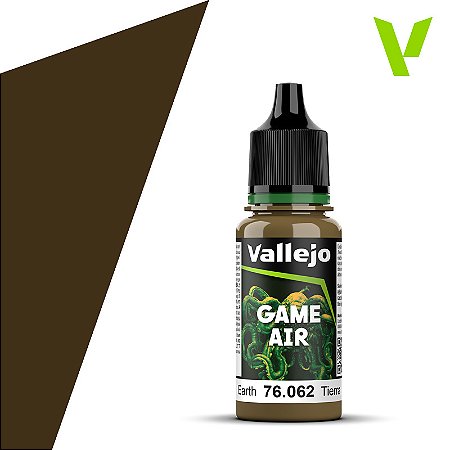 Tinta Acrílica Game Air EARTH - Vallejo (18ml)